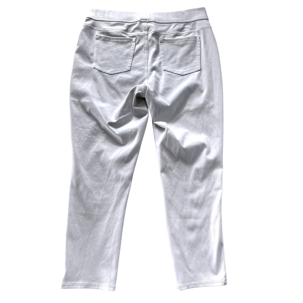 Time And Tru White Jeggings XL-16-18 Pull On Casual Stretch‎ - Picture 2 of 10